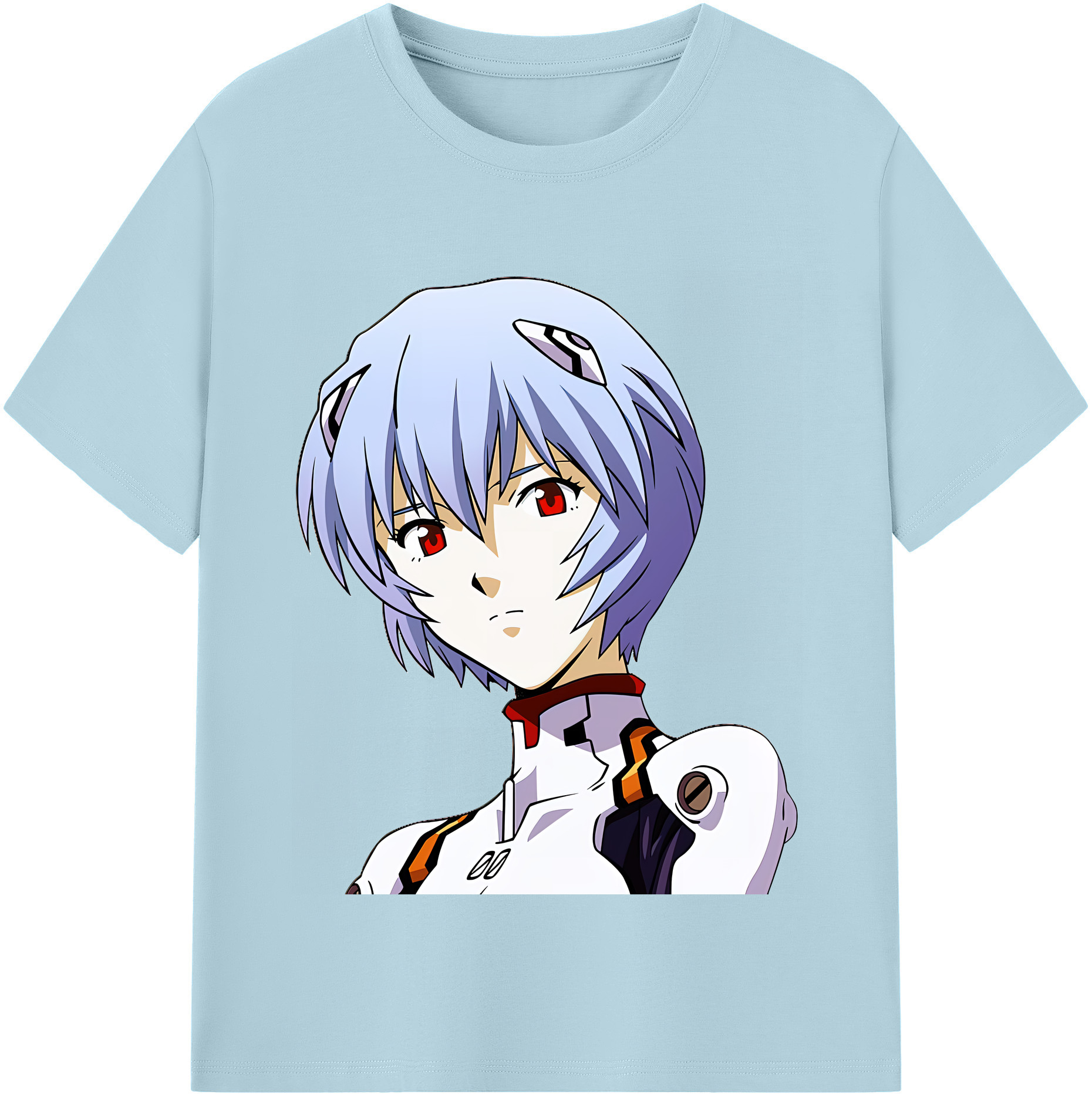 （画像用） EVA 新世紀エヴァンゲリオン 綿100％半袖Tシャツ（フロントプリント）